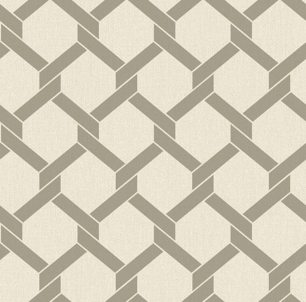 Payton Hexagon Trellis Wallpaper Online Hot Sale - Image 3