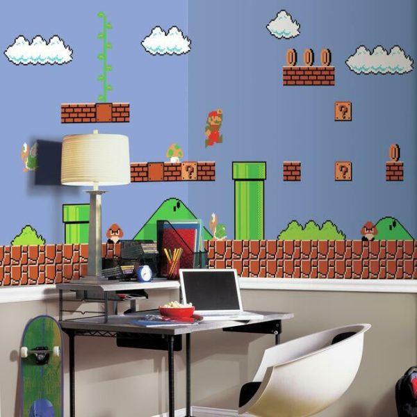 Retro Super Mario XL Wall Mural Sale - Image 2