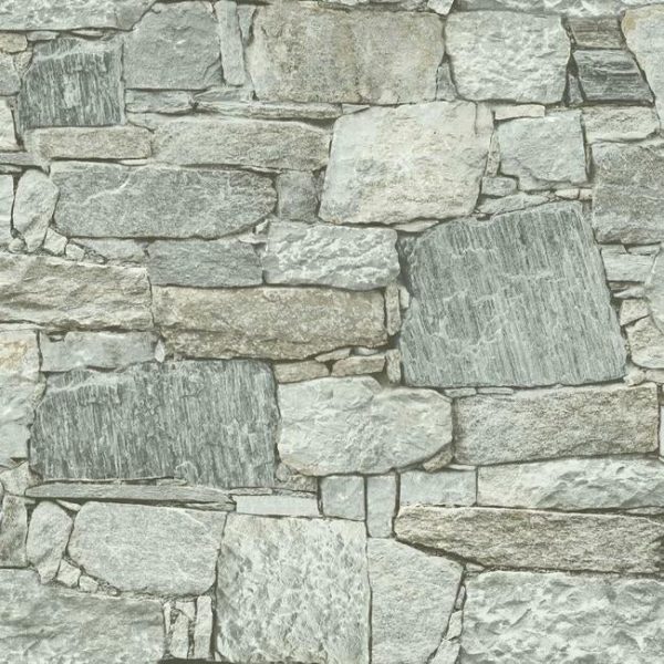 Chateau Stone Premium Peel + Stick Wallpaper Sale