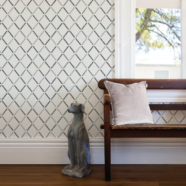 Allotrope Linen Geometric Wallpaper For Discount - Image 2