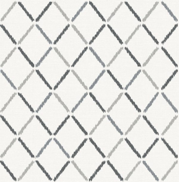 Allotrope Linen Geometric Wallpaper For Discount