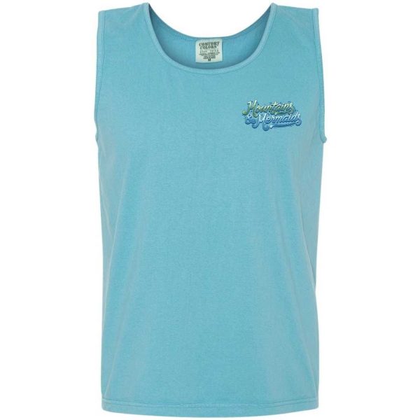 Midnight Mergarita Boyfriend Tank (Lagoon) For Cheap - Image 2