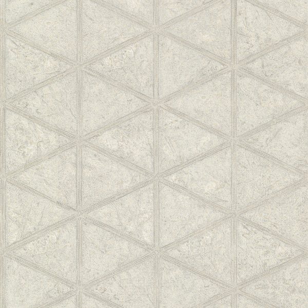 Mayari Platinum Tiled Wallpaper on Sale
