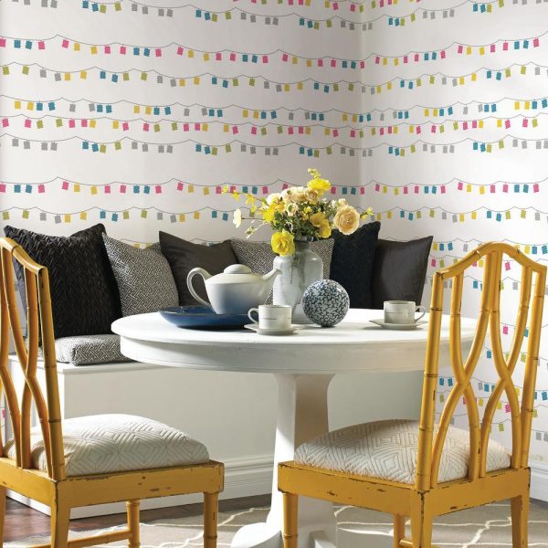 Lanterns Peel and Stick Wallpaper Sale - Image 4