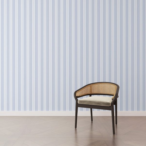 Cottage Stripe Peel and Stick Mural For Cheap - Image 2