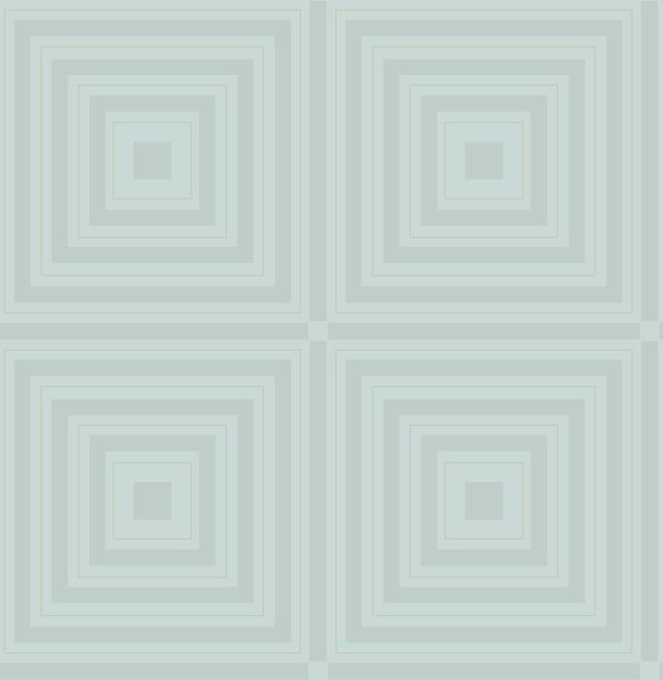 Luminous Platinum Beaded Geometric Wallpaper For Discount - Image 3
