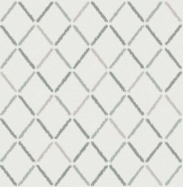Allotrope Linen Geometric Wallpaper For Discount - Image 3