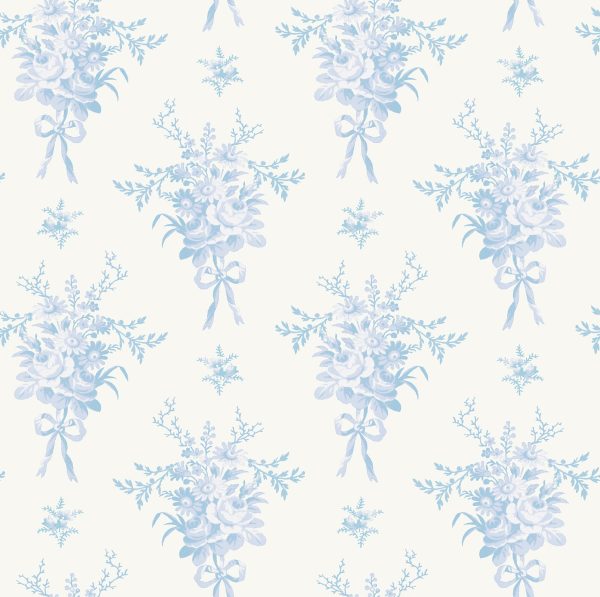 Rosie Arrangements Icey Winters Bouquet Toss Wallpaper For Discount