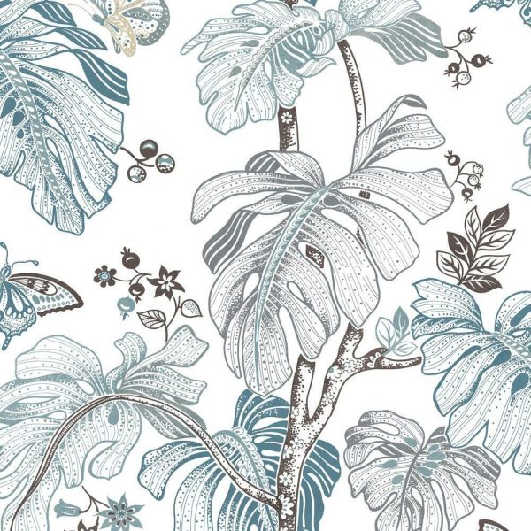 Boho Palm Peel and Stick Wallpaper Cheap