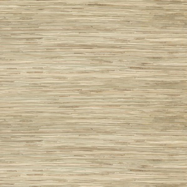 Sogen Khaki Knotted Sea Grasscloth Wallpaper Supply