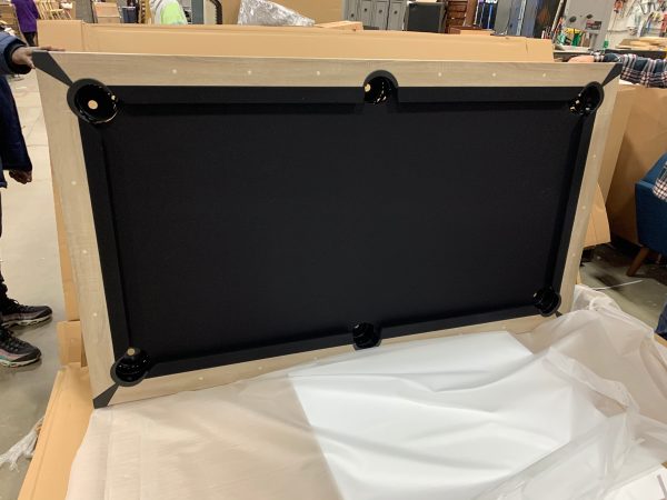7  Bryce Standard Pool Table Gray Wash Black Top 1000CDR Online Hot Sale - Image 2