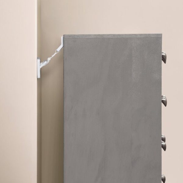 Wayfair Basics Hinged Furniture Anchor Mounting Accessory (Set of 2) #ND1043 For Discount - Image 2