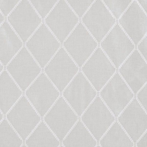 Niord Solid Sheer Window Scarf White (1209ND) Sale - Image 2