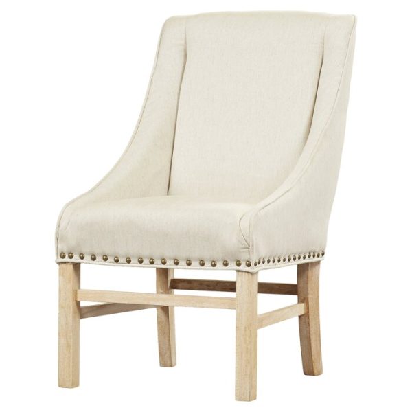 Linen Upholstered Side Chair (370MM) For Cheap