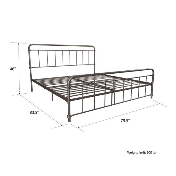 Matheney Platform Bed (King) #AD349 For Discount - Image 5