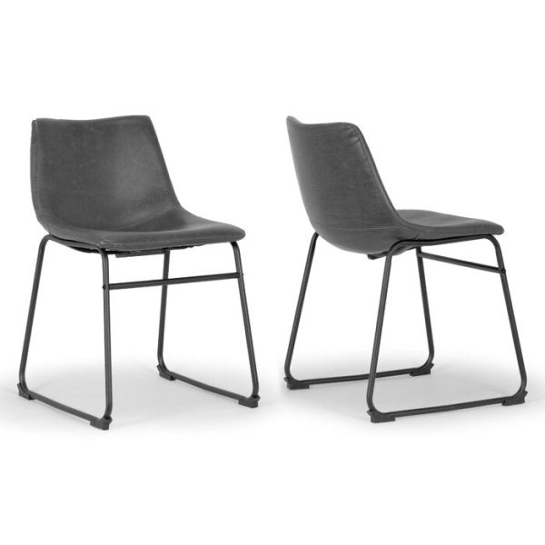 Myrick Upholstered Side Chair (Set of 2) AP433 Online Hot Sale