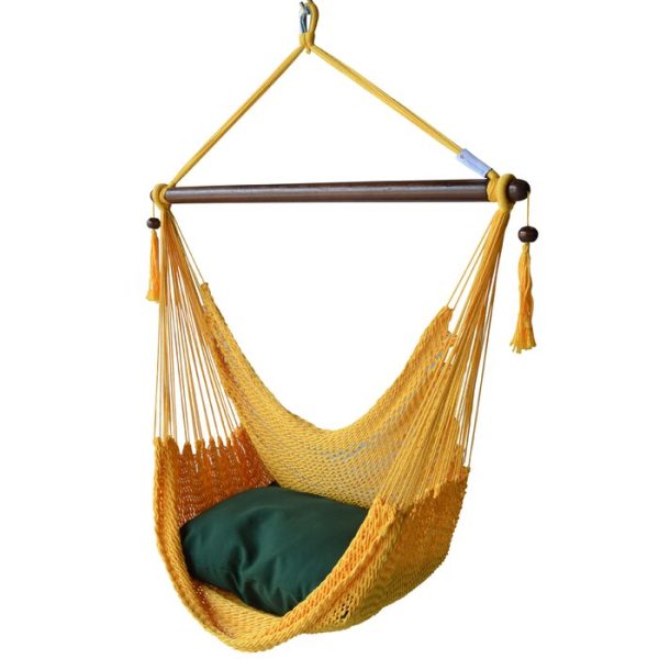 Yellow Blanco Polyester Chair Hammock ( AP599 ) Cheap