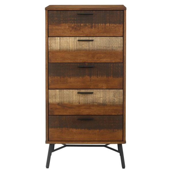 Borman Wood 5 Drawer Chest Supply - Image 2