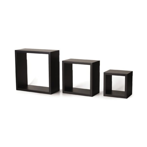 3 Piece Square Shelf Set #2531HW Online Hot Sale - Image 3