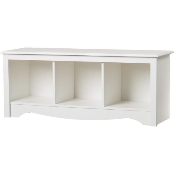 White Hayman Storage Bench (292MM) Discount - Image 2